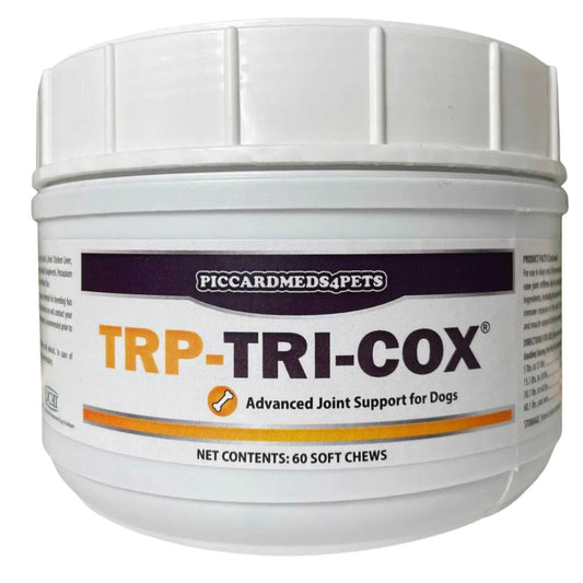 PicccardMeds4Pets TRP Tricox Dogs Joint Support Soft Chews 60ct Piccard Meds 4 Pets